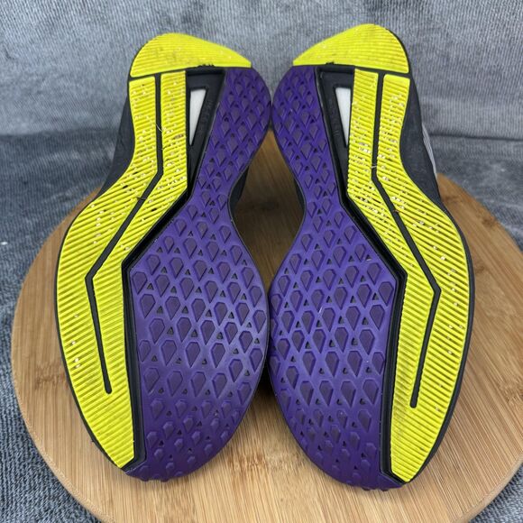 Nike Shield Run Utility Shoes Womens Size 7.5 Black Purple Yellow BQ3191-002 - Picture 8 of 11